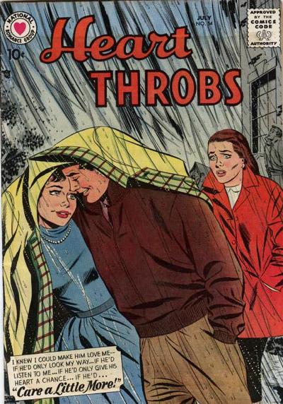 Heart Throbs  #54 (July 1958)
