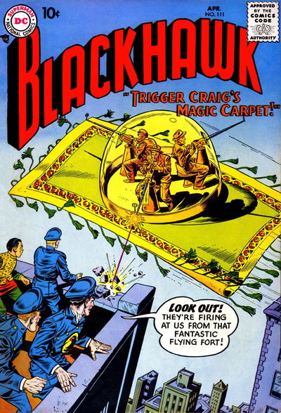 Blackhawk (DC, 1957 series) #111 April 1957