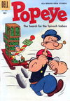 Popeye (Dell, 1948 series) #37 July-September 1956