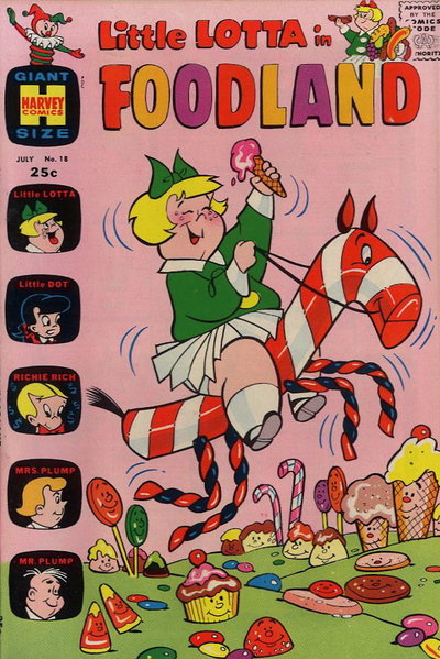 Little Lotta Foodland  #18 (July 1969)