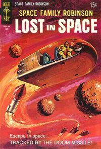 Space Family Robinson Lost in Space (Western, 1966 series)  #34 (June 1969) — Tracked by the Doom Missle!