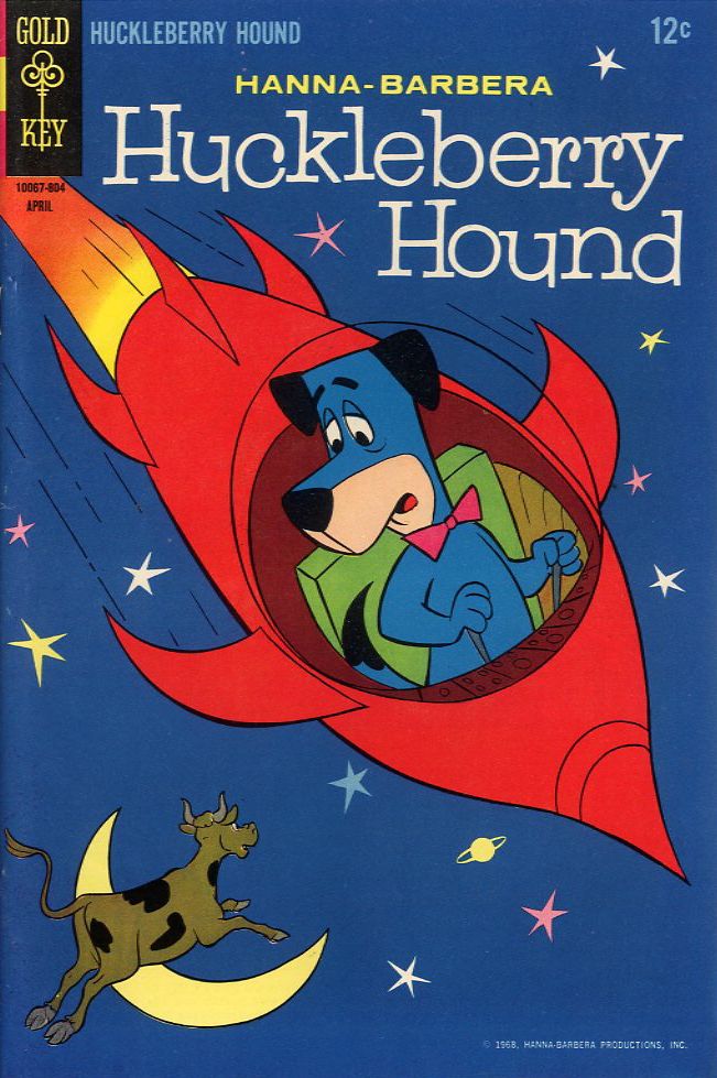 Huckleberry Hound (Western, 1962 series) #33 (April 1968)