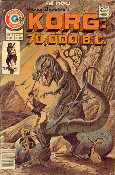 Korg: 70,000 B.C.  #5 (February 1976)