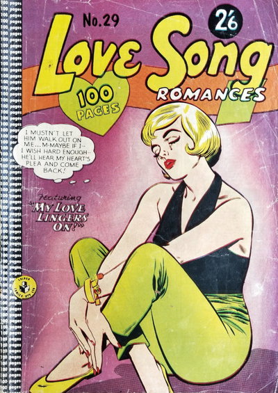 Love Song Romances  #29 ([September 1964?])
