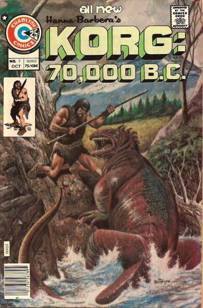 Korg: 70,000 B.C.  #3 (October 1975)