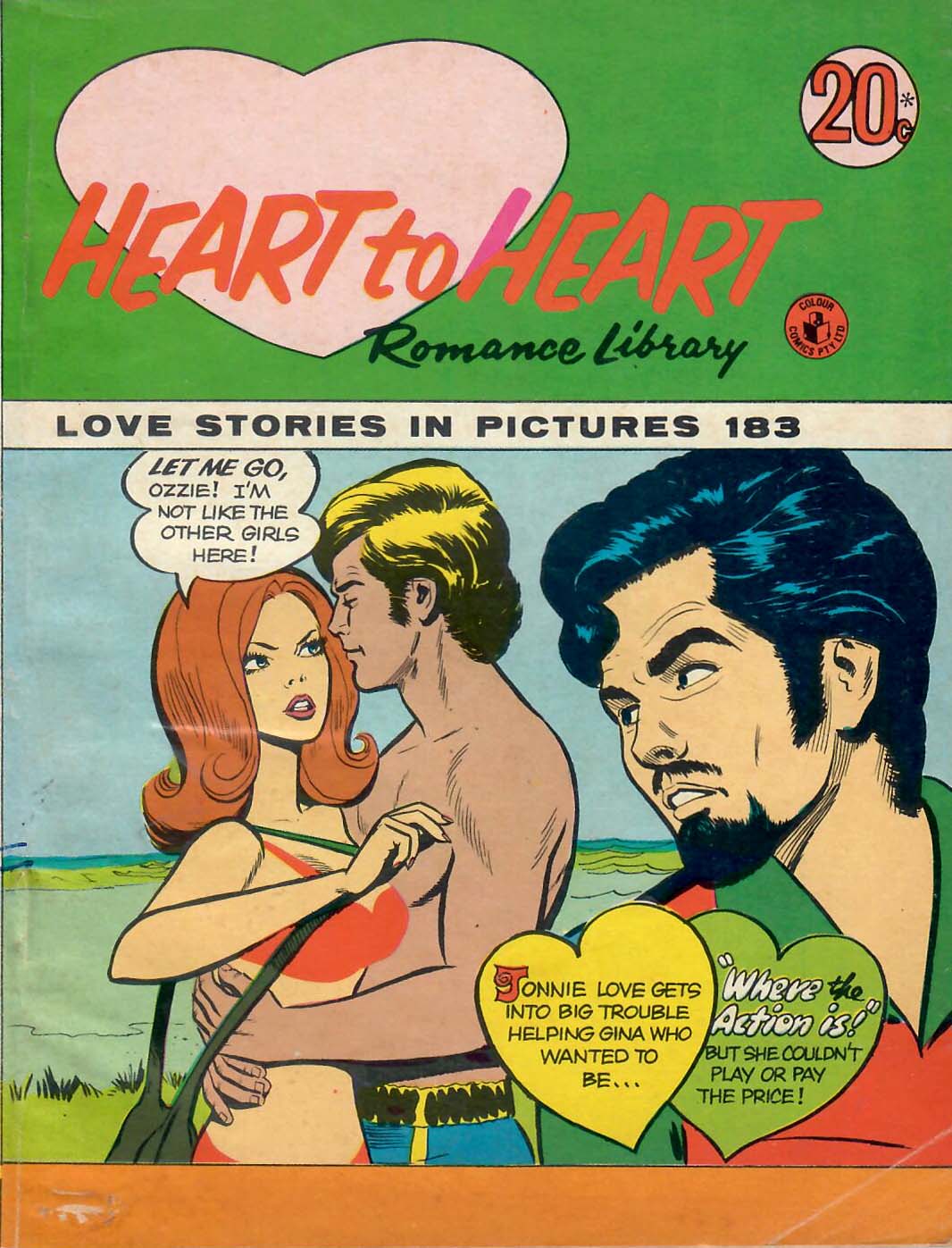 Heart to Heart Romance Library (Colour Comics, 1958 series) #183 ([December 1973?])