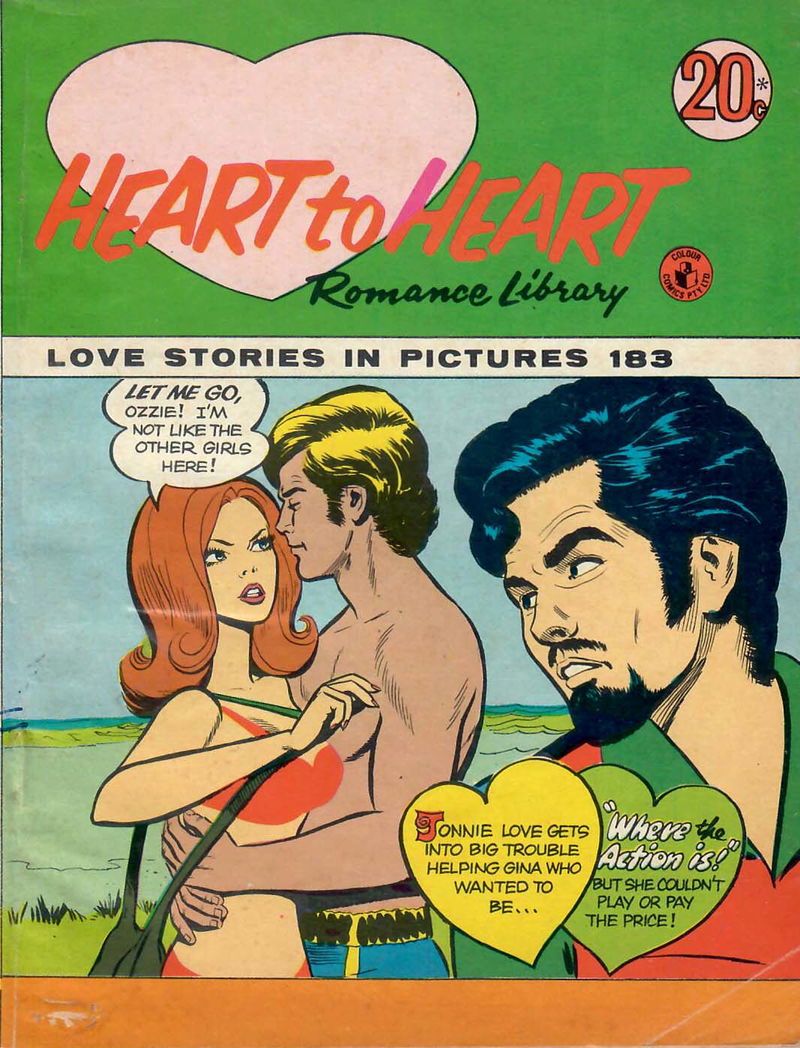 Heart to Heart Romance Library (Colour Comics, 1958 series) #183 ([December 1973?])