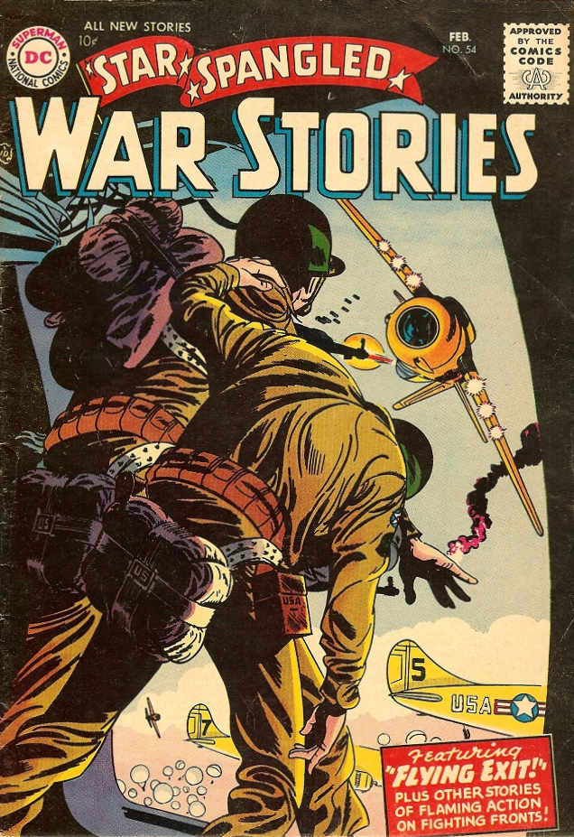 Star Spangled War Stories (DC, 1952 series) #54 (February 1957)