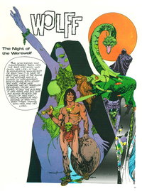 The Night of the Werewolf (<span class="fw-500">Dracula</span>  v1#4 (5 November 1972)), page 1