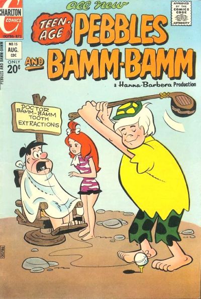 Pebbles And Bamm-Bamm (Charlton, 1972 series) #15 (August 1973)