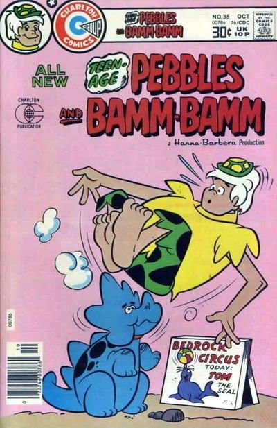 Pebbles And Bamm-Bamm (Charlton, 1972 series) #35 (October 1976)