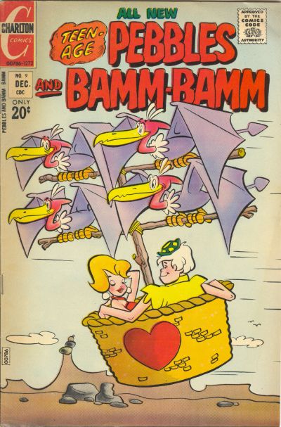 Pebbles And Bamm-Bamm (Charlton, 1972 series) #9 (December 1972)