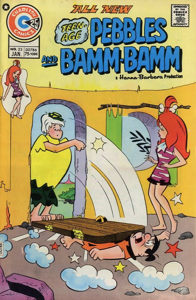 Pebbles And Bamm-Bamm (Charlton, 1972 series) #23 (January 1975)