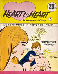 Heart to Heart Romance Library (Colour Comics, 1958 series) #171 [August 1972?]