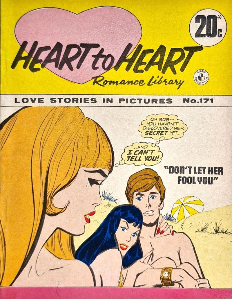 Heart to Heart Romance Library (Colour Comics, 1958 series) #171 ([August 1972?])