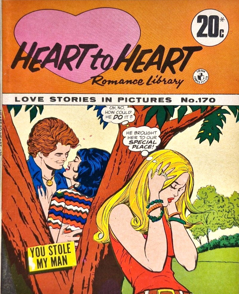 Heart to Heart Romance Library (Colour Comics, 1958 series) #170 ([July 1972?])