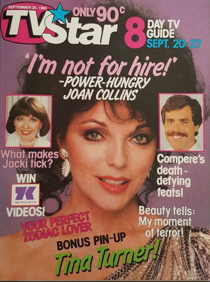 TV Star (Federal, 1984 series) #20 Dep 1985 (20 September 1985)