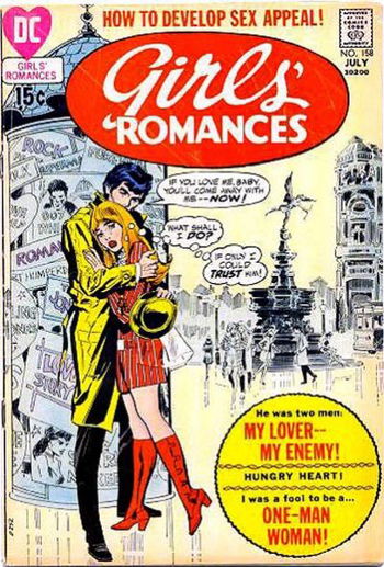 Girls' Romances (DC, 1950 series) #158 July 1971