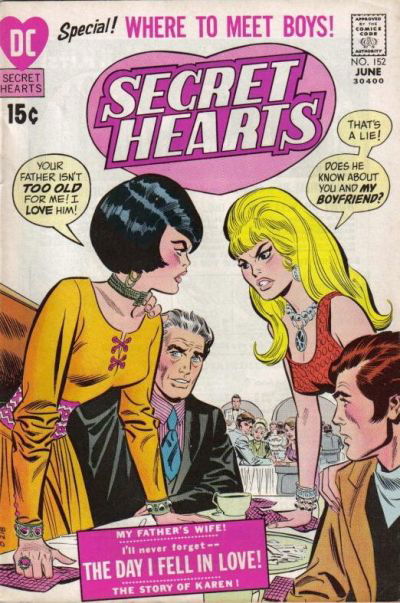 Secret Hearts (DC, 1949 series) #152 (June 1971)