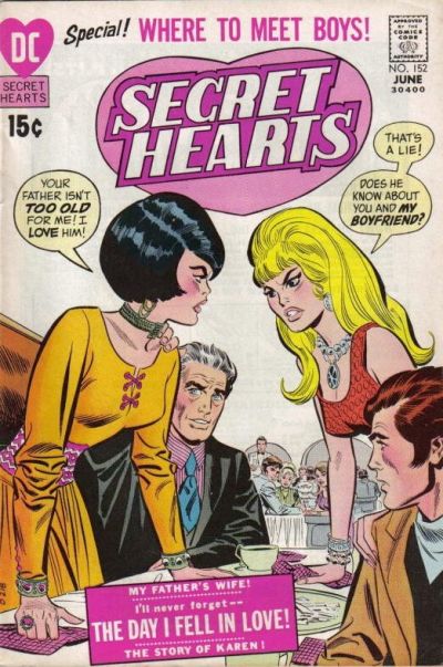 Secret Hearts  #152 (June 1971)