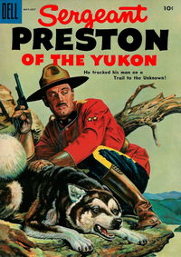 Sergeant Preston of the Yukon (Dell, 1952 series) #15 (May-July 1955)