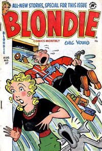 Blondie Comics Monthly (Harvey, 1950 series)  #57 (August 1953)