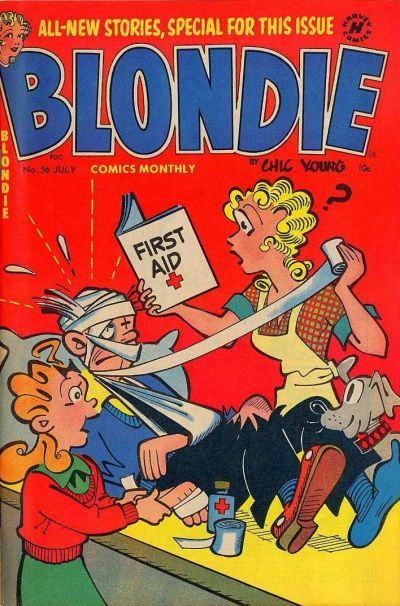 Blondie Comics Monthly (Harvey, 1950 series) #56 (July 1953)