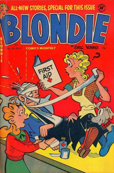 Blondie Comics Monthly (Harvey, 1950 series)  #56 (July 1953)