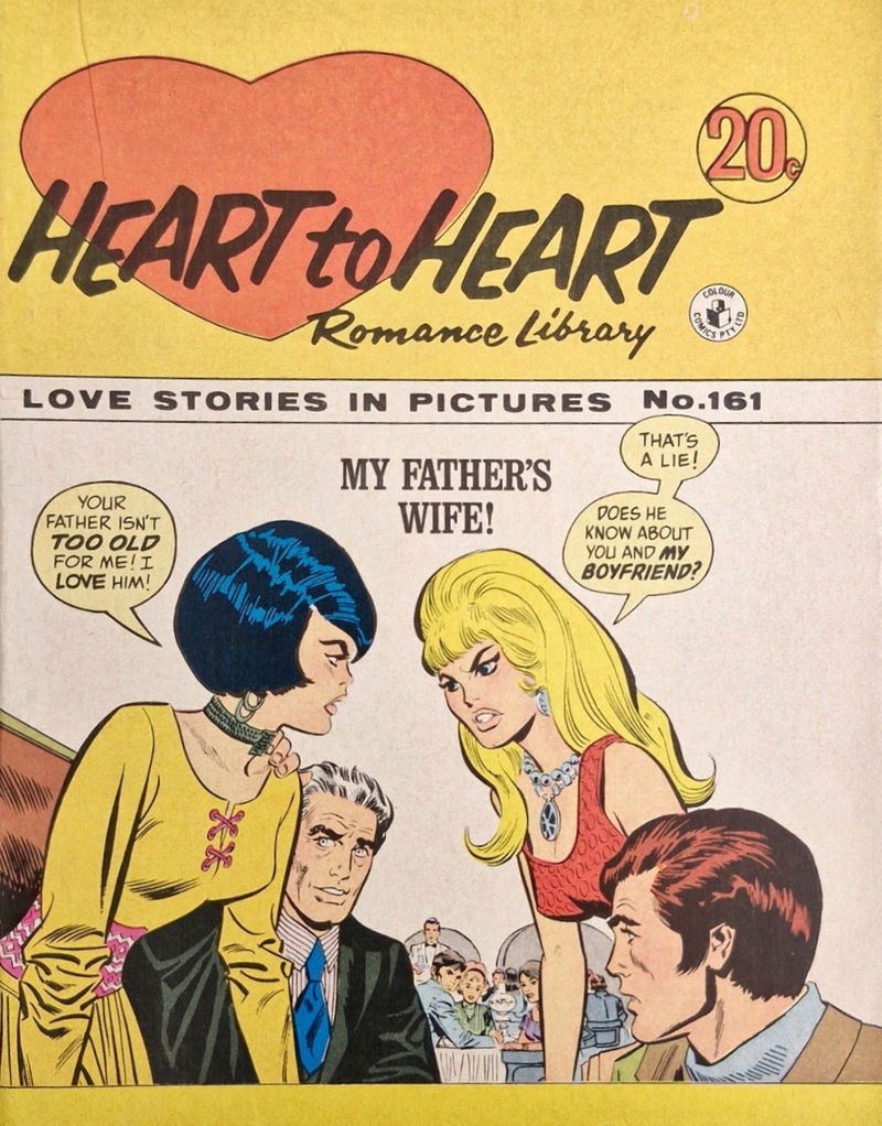 Heart to Heart Romance Library (Colour Comics, 1958 series) #161 ([October 1971?])