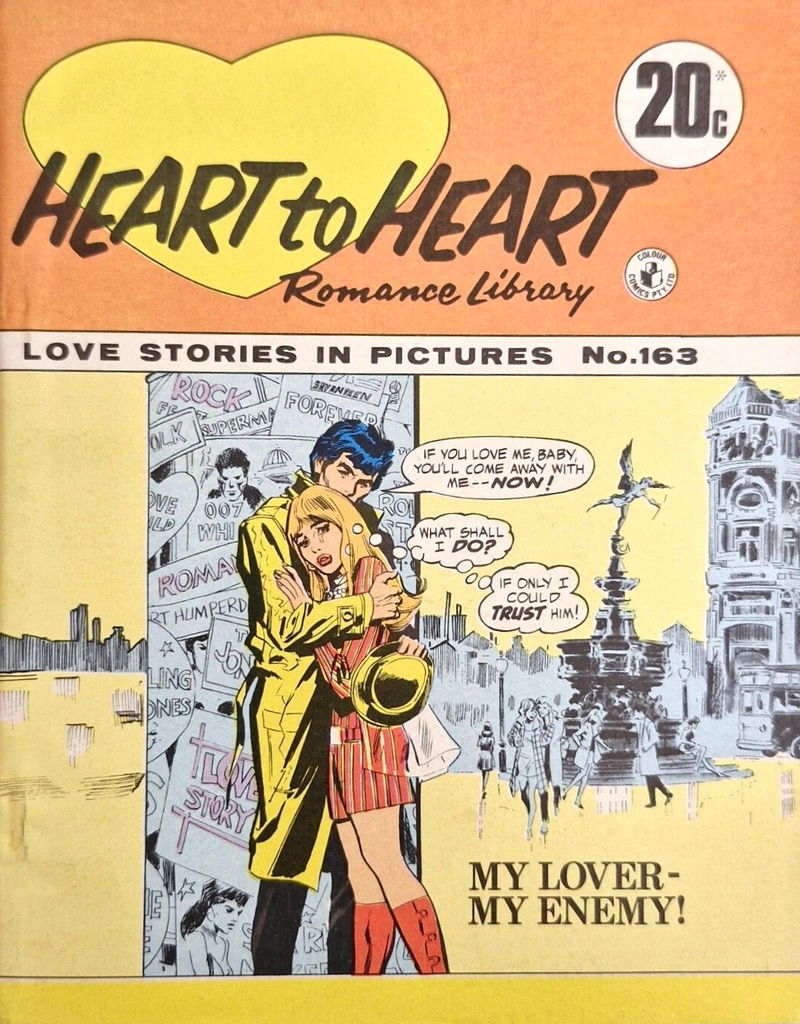 Heart to Heart Romance Library (Colour Comics, 1958 series) #163 ([December 1971?])