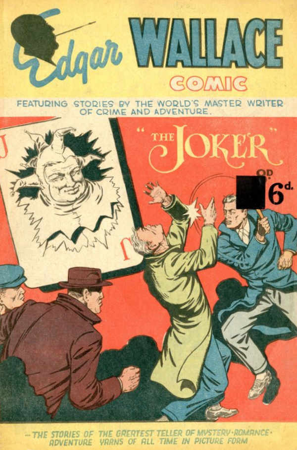Edgar Wallace Comic (Young's, 1951? series) #3 — The Joker ([September 1951?])