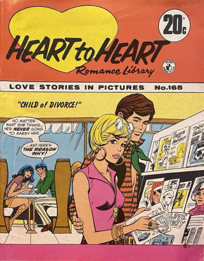Heart to Heart Romance Library (Colour Comics, 1958 series) #165 ([February 1972?])