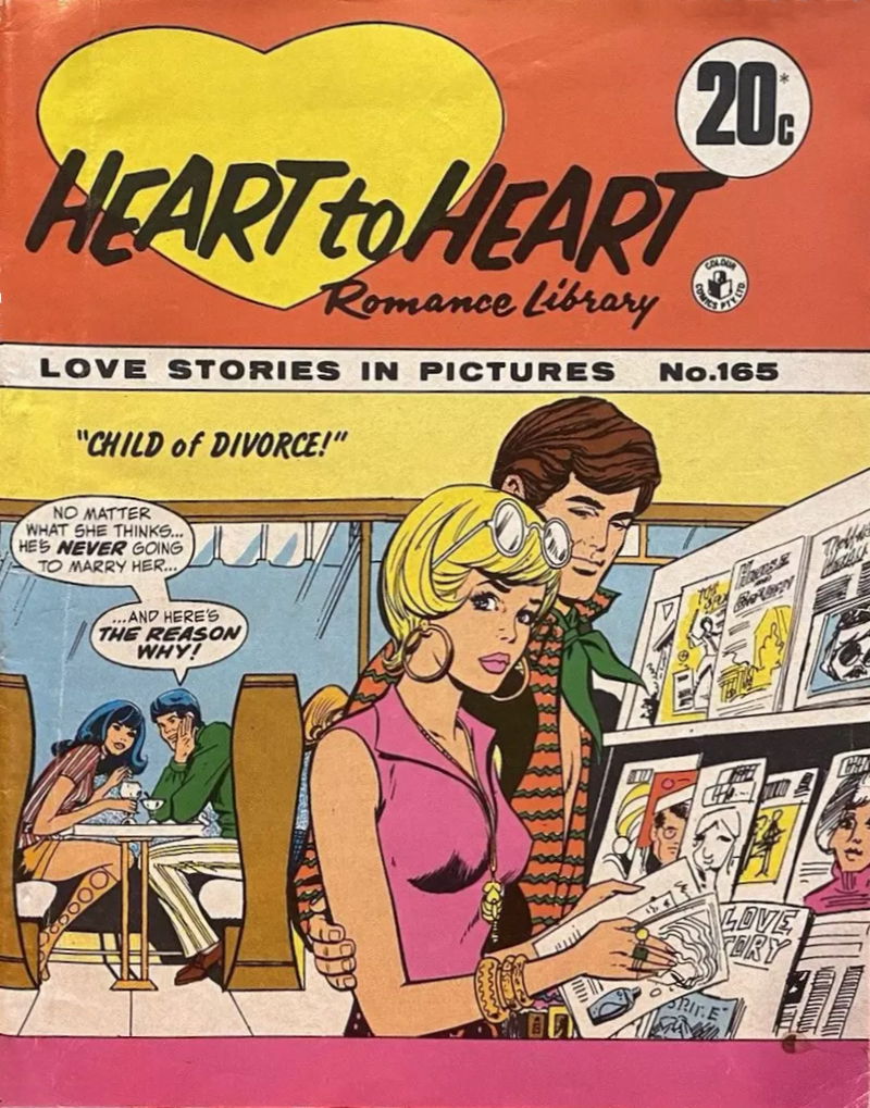 Heart to Heart Romance Library (Colour Comics, 1958 series) #165 ([February 1972?])