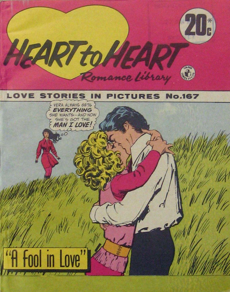 Heart to Heart Romance Library (Colour Comics, 1958 series) #167 ([April 1972?])