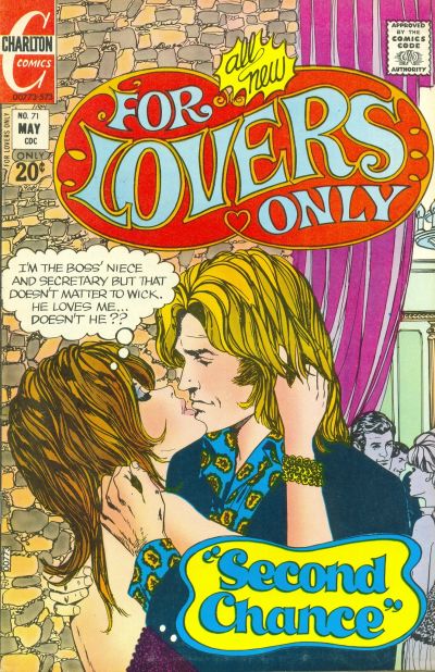 For Lovers Only (Charlton, 1971 series) #71 (May 1973)