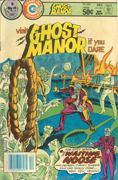 Ghost Manor (Charlton, 1971 series) #60 December 1981