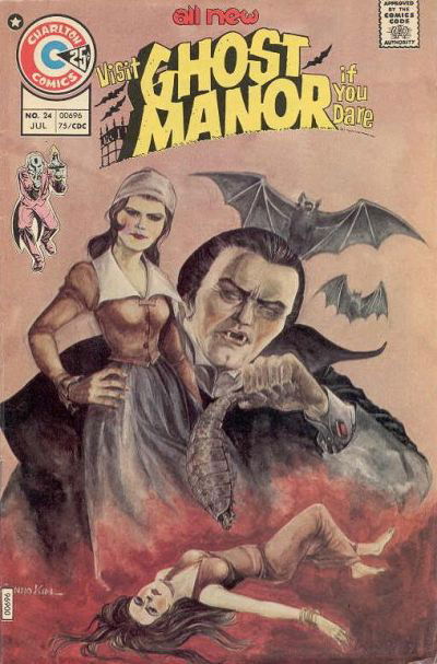 Ghost Manor (Charlton, 1971 series) #24 July 1975