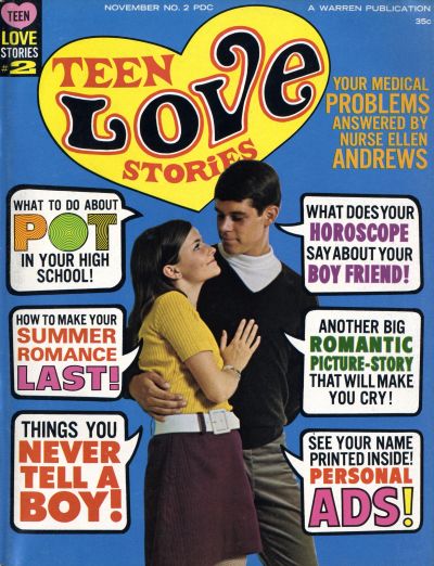 Teen Love Stories  #2 (November 1967)