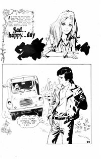 Man and Woman (KG Murray, 1974? series) #23 — Sad…Happy…Day (page 1)