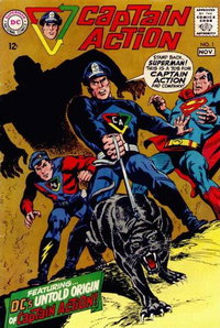 Captain Action (DC, 1968 series)  #1 (October-November 1968) — DC's Untold Origin of Captain Action!
