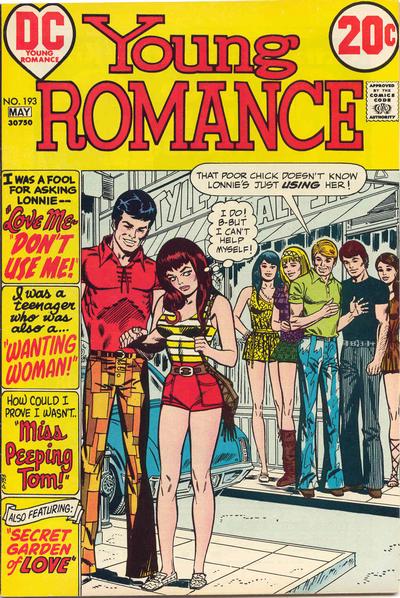 Young Romance (DC, 1963 series) #193 (April-May 1973)