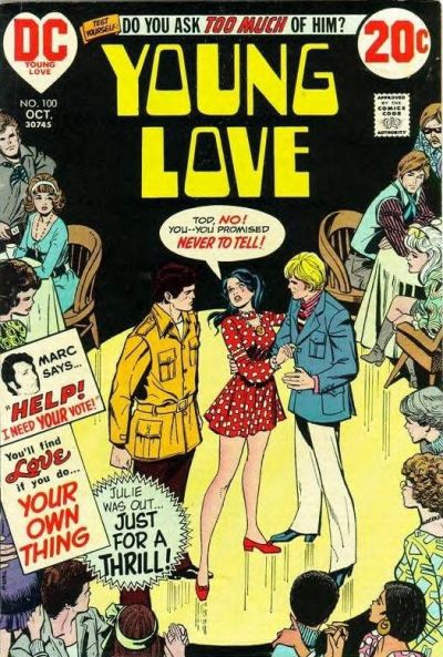 Young Love (DC, 1963 series) #100 (October 1972)