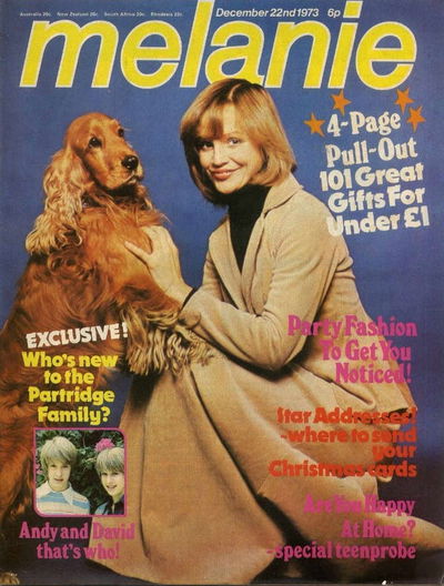 Melanie (Fleetway, 1973 series) 22 December 1973 (22 December 1973)