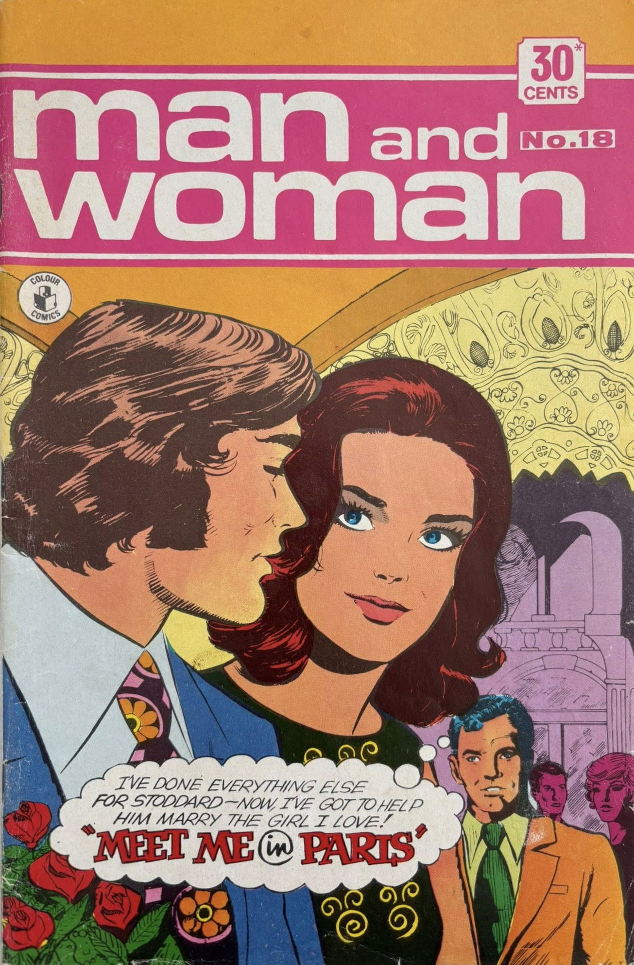 Man and Woman (Colour Comics, 1969? series) #18 ([January 1974?])