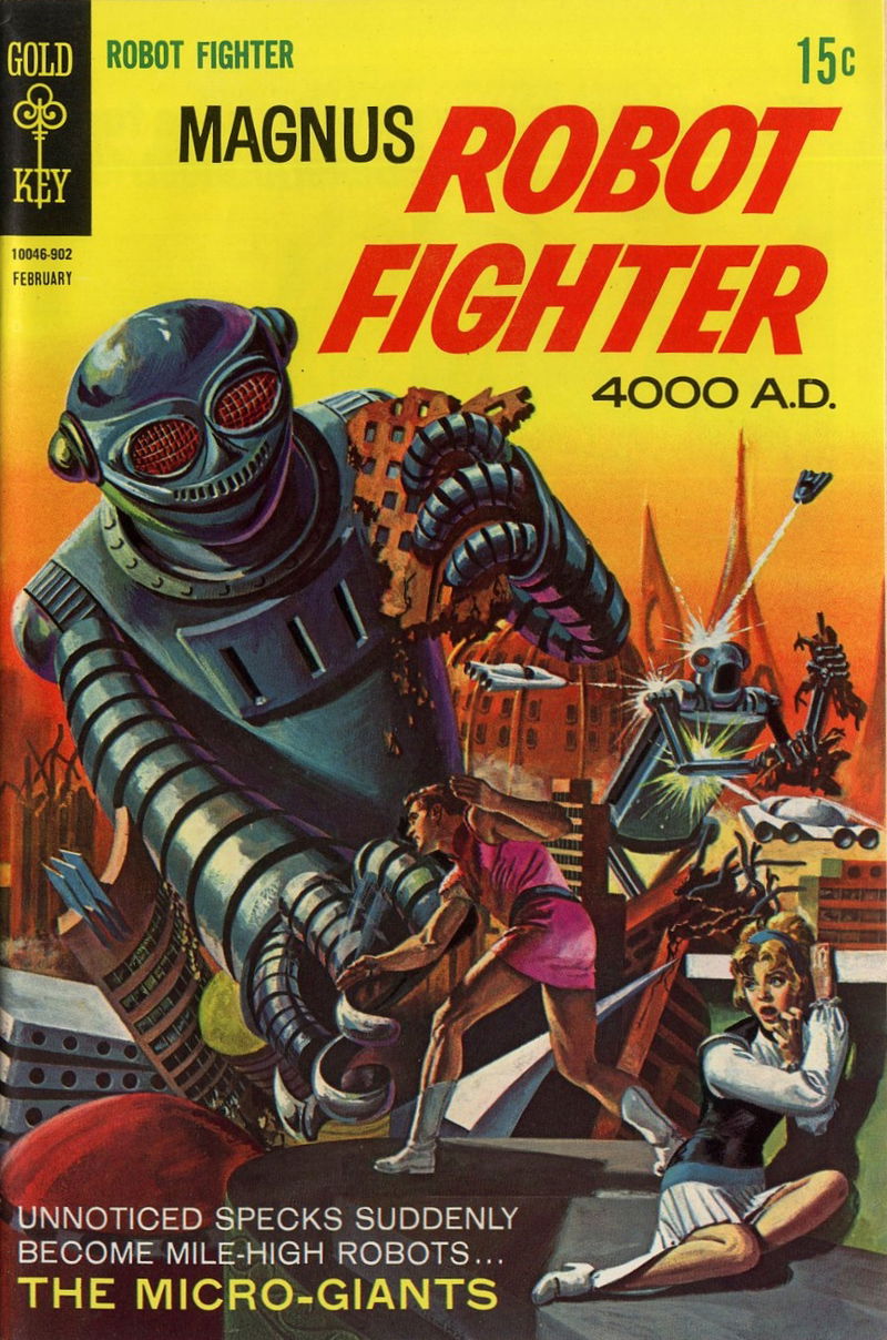 Magnus, Robot Fighter (Western, 1963 series) #25 (February 1969)