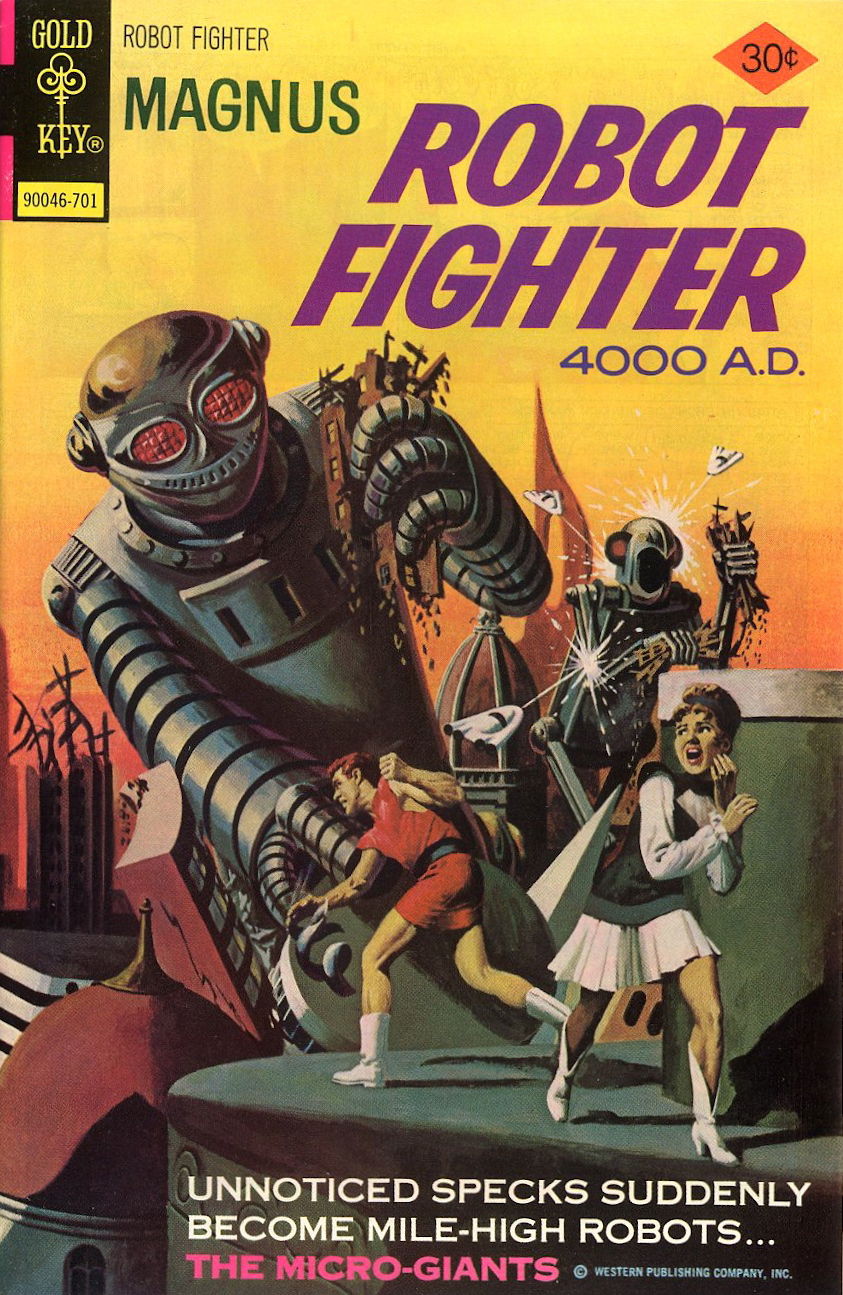 Magnus, Robot Fighter (Western, 1963 series) #46 (January 1977)