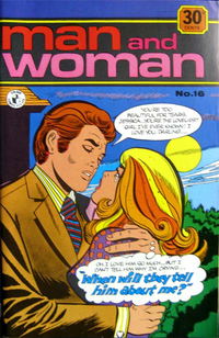 Man and Woman (Colour Comics) #16 (July 1973?)