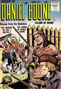 Exploits of Daniel Boone  #3 (March 1956)