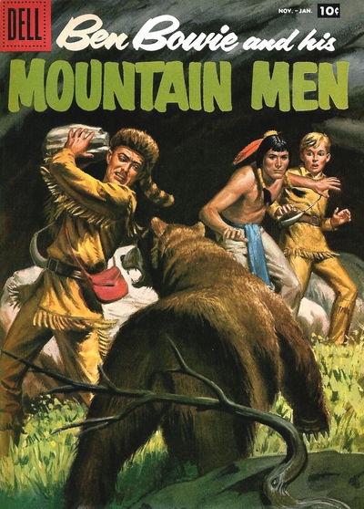 Ben Bowie and His Mountain Men (Dell, 1956? series) #13 November 1957-January 1958