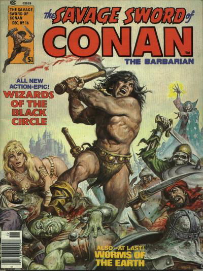 The Savage Sword of Conan (Marvel, 1974 series) #16 (December 1976)